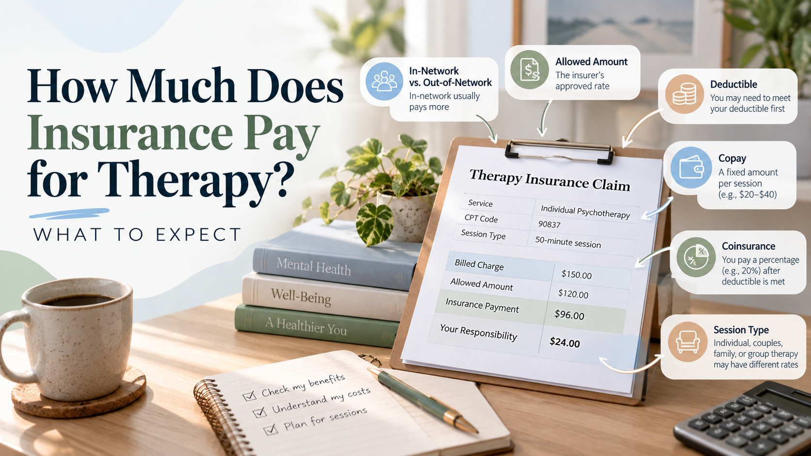 How Much Does Insurance Pay for Therapy? What to Expect